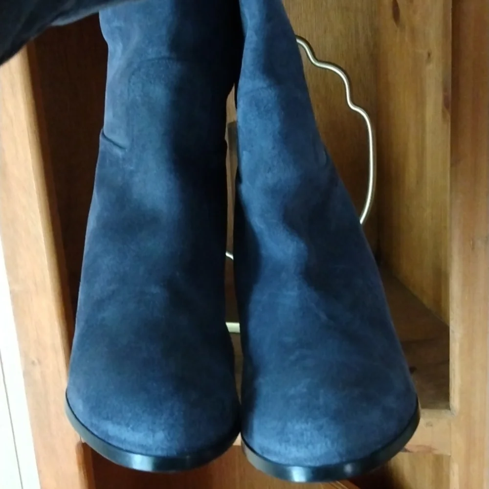 CHRISTIAN LOUBOUTIN SUEDE BOOTS SZ.40 1/2 - Picture 1 of 11